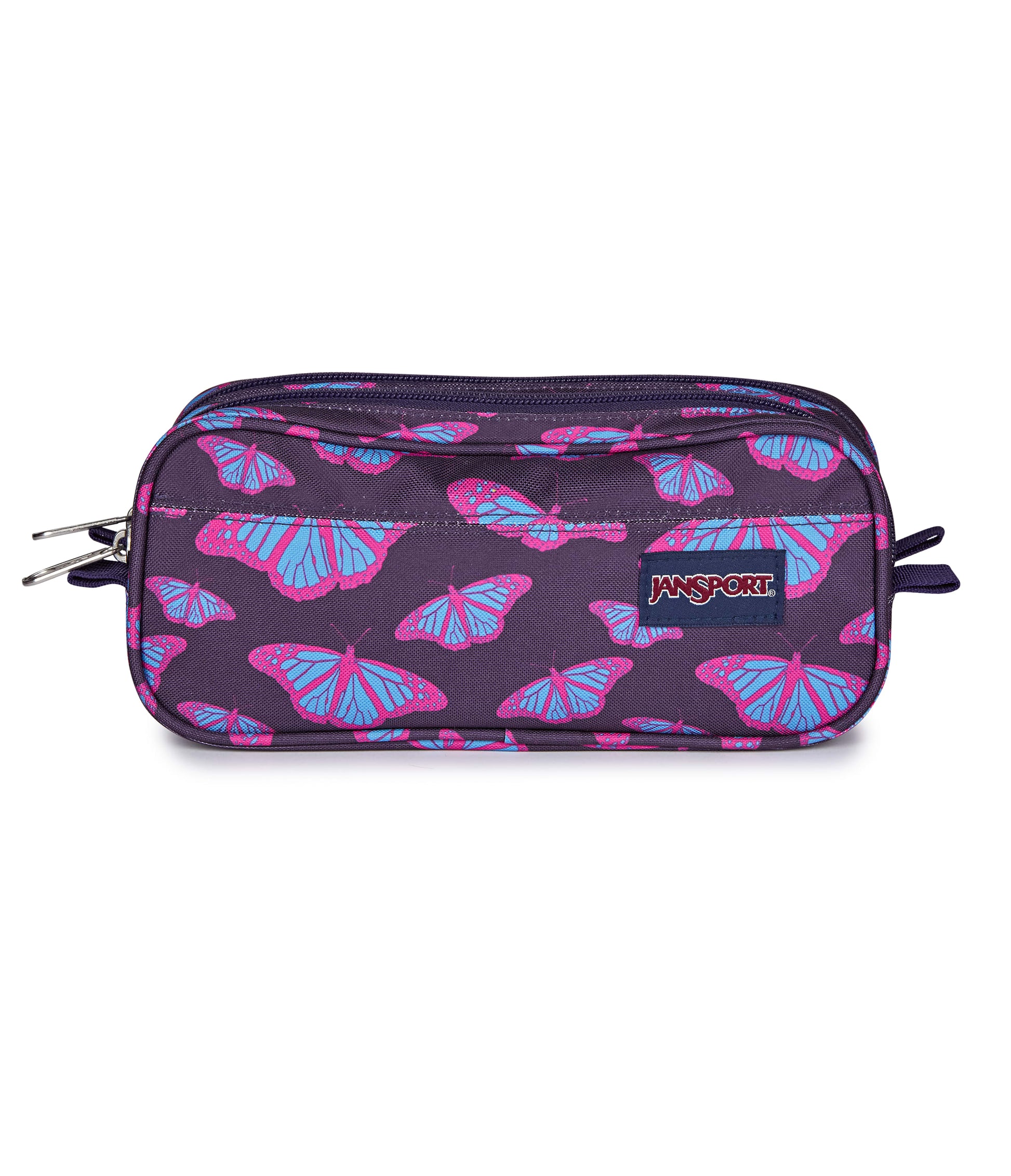 Jansport Pencil Case Flutter By Purple JanSport Large Accessory Pouch - Flutter By Purple