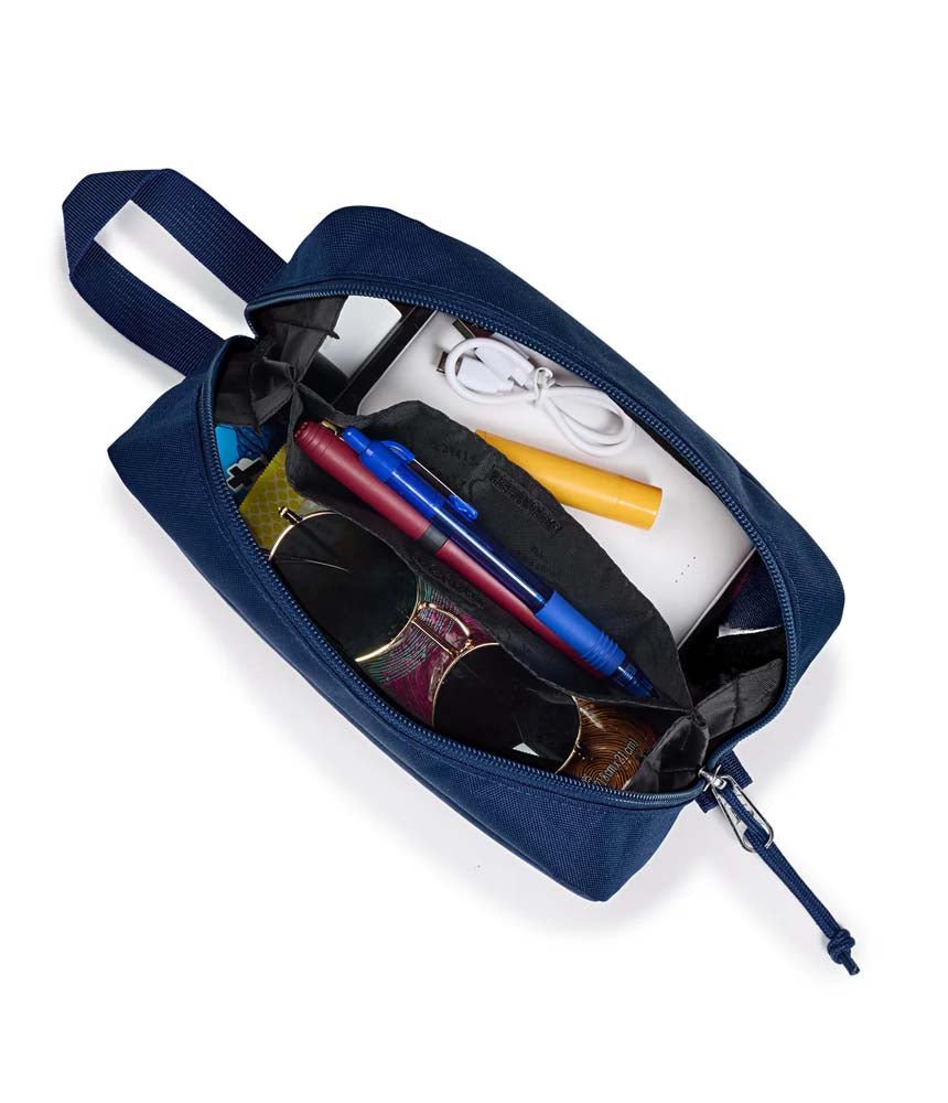 Jansport Pencil Case Navy JanSport Perfect Pouch - Navy