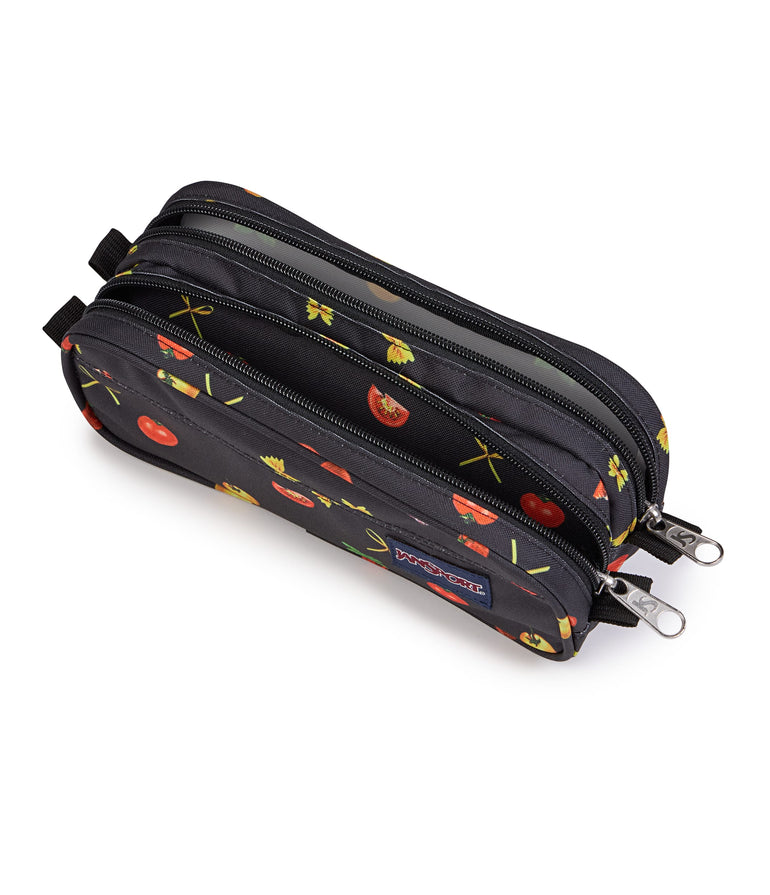 Jansport Pencil Case Pasta Party JanSport Large Accessory Pouch - Pasta Party