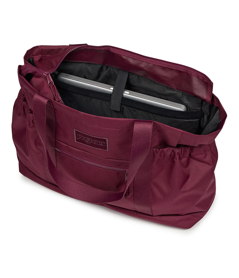 Jansport Tote Bag Cherry Lacquer JanSport Everyday Large Tote - Cherry Lacquer