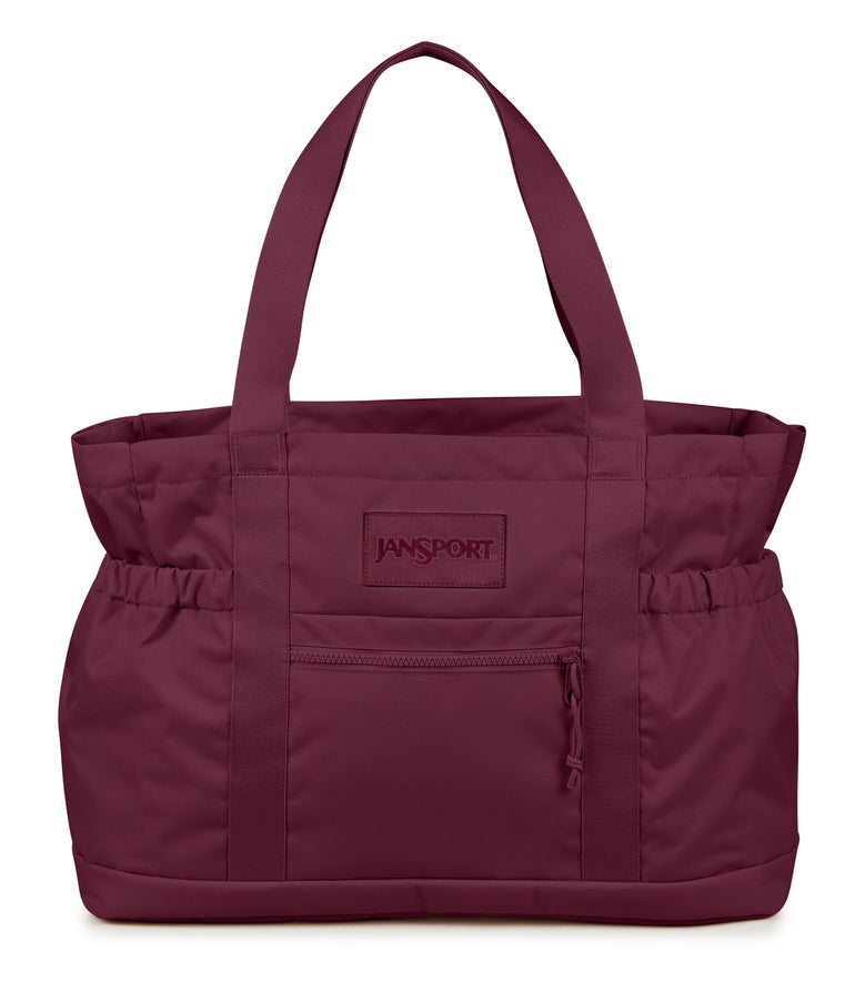 Jansport Tote Bag Cherry Lacquer JanSport Large Day Tote - Cherry Lacquer