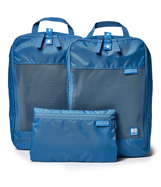 Jansport Travel Accessories Elemental Blue JanSport Good Latitude Packing Cubes - Elemental Blue