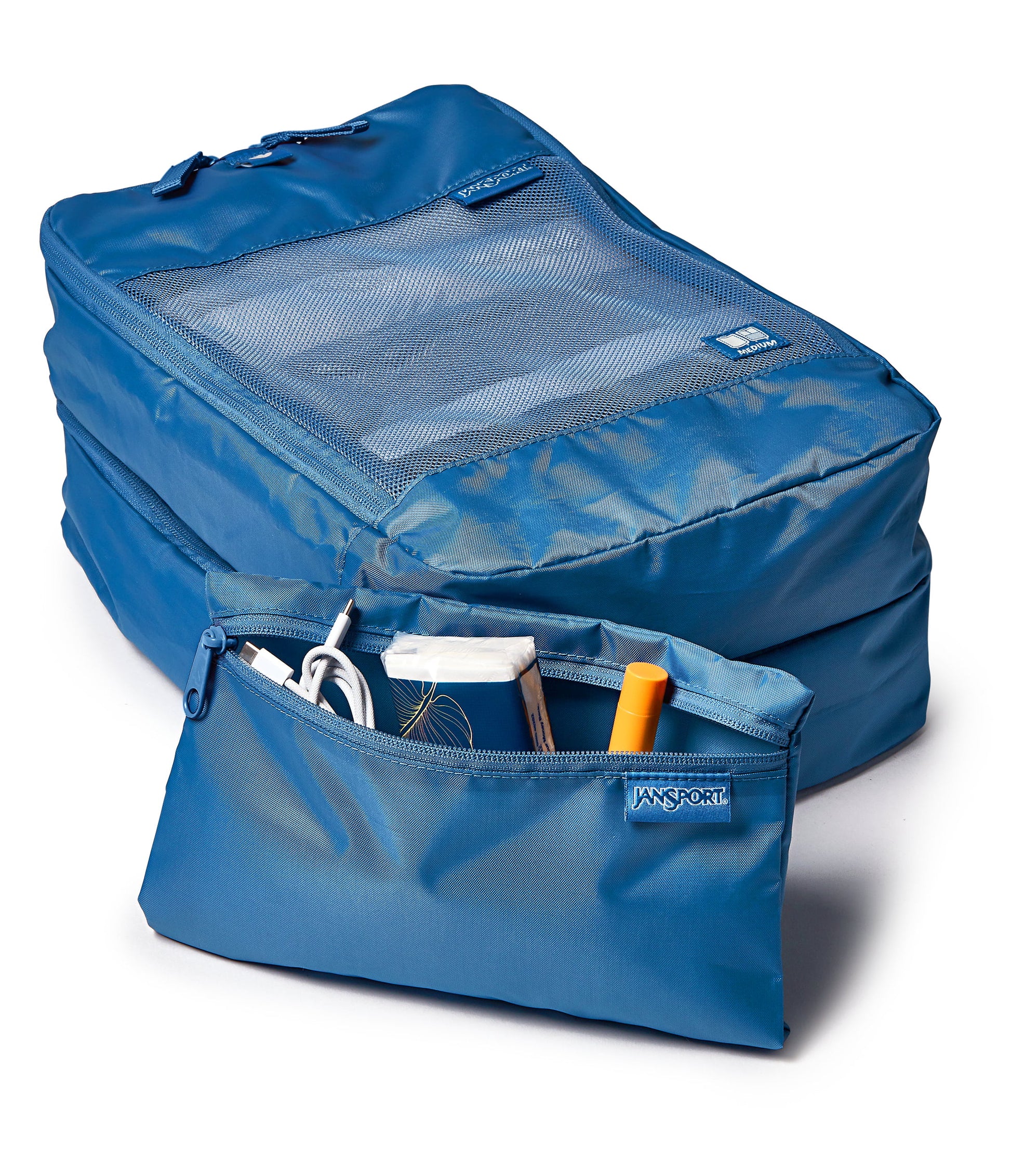 Jansport Travel Accessories Elemental Blue JanSport Good Latitude Packing Cubes - Elemental Blue