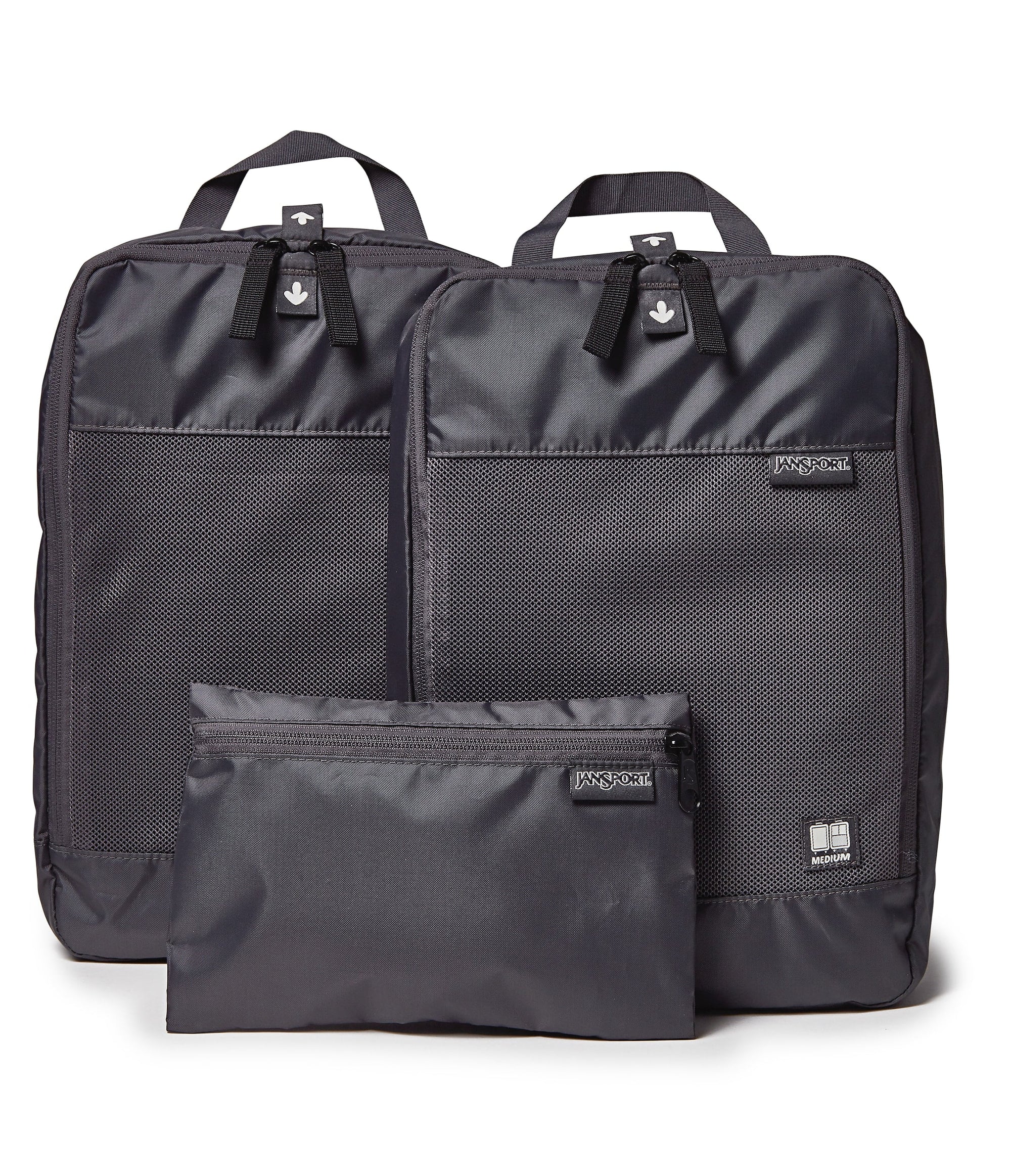 Jansport Travel Accessories Smokey Grit JanSport Good Latitude Packing Cubes - Smokey Grit