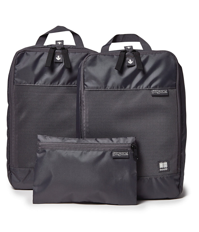 Jansport Travel Accessories Smokey Grit JanSport Good Latitude Packing Cubes - Smokey Grit