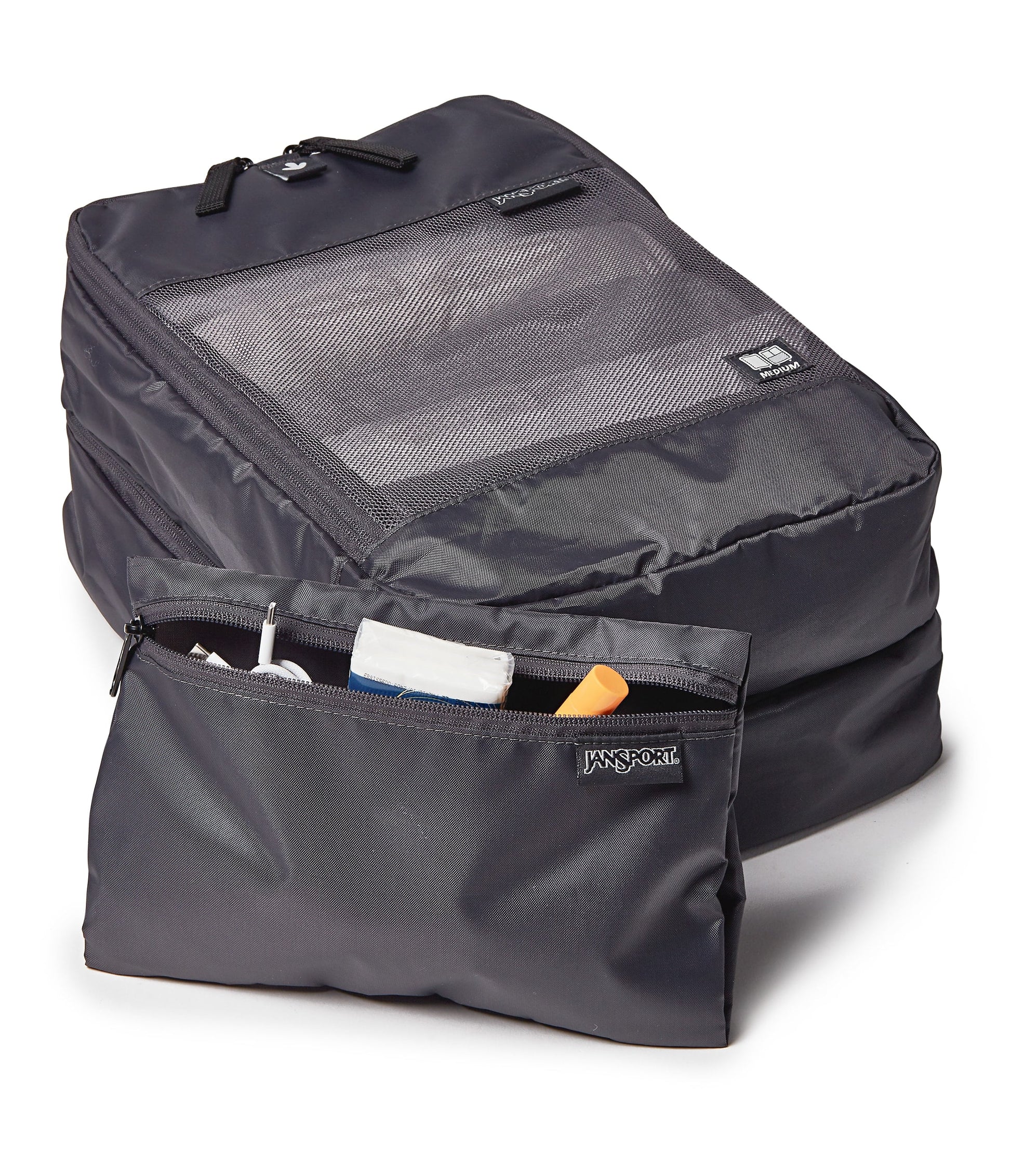 Jansport Travel Accessories Smokey Grit JanSport Good Latitude Packing Cubes - Smokey Grit