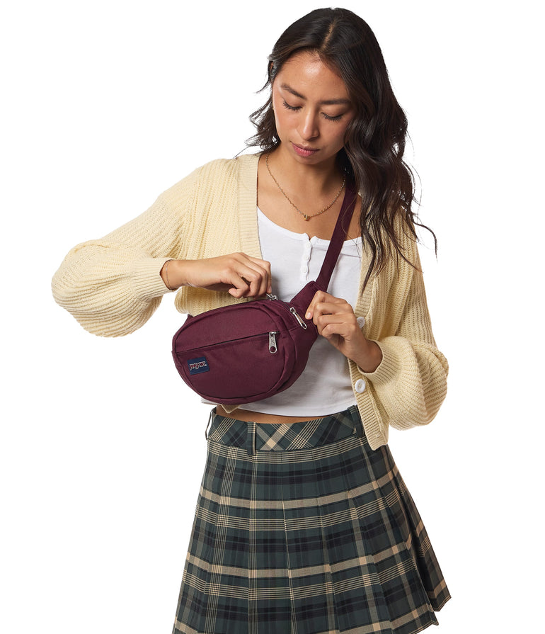 Jansport Waist Pouches Cherry Lacquer JanSport Fifth Avenue Fanny Pack - Cherry Lacquer