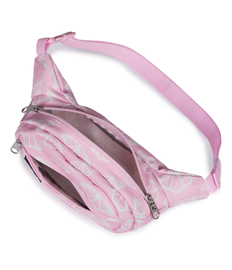 Jansport Waist Pouches Flutter By Pink Ice JanSport Fifth Avenue Fanny Pack - Flutter By Pink Ice