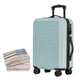 Jetstream Luggage Aqua Jetstream 3-Piece Carry-On Luggage & Packing Cube Set