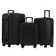 Jetstream Luggage Black Jetstream Studio Collection 3-Piece Luggage Set