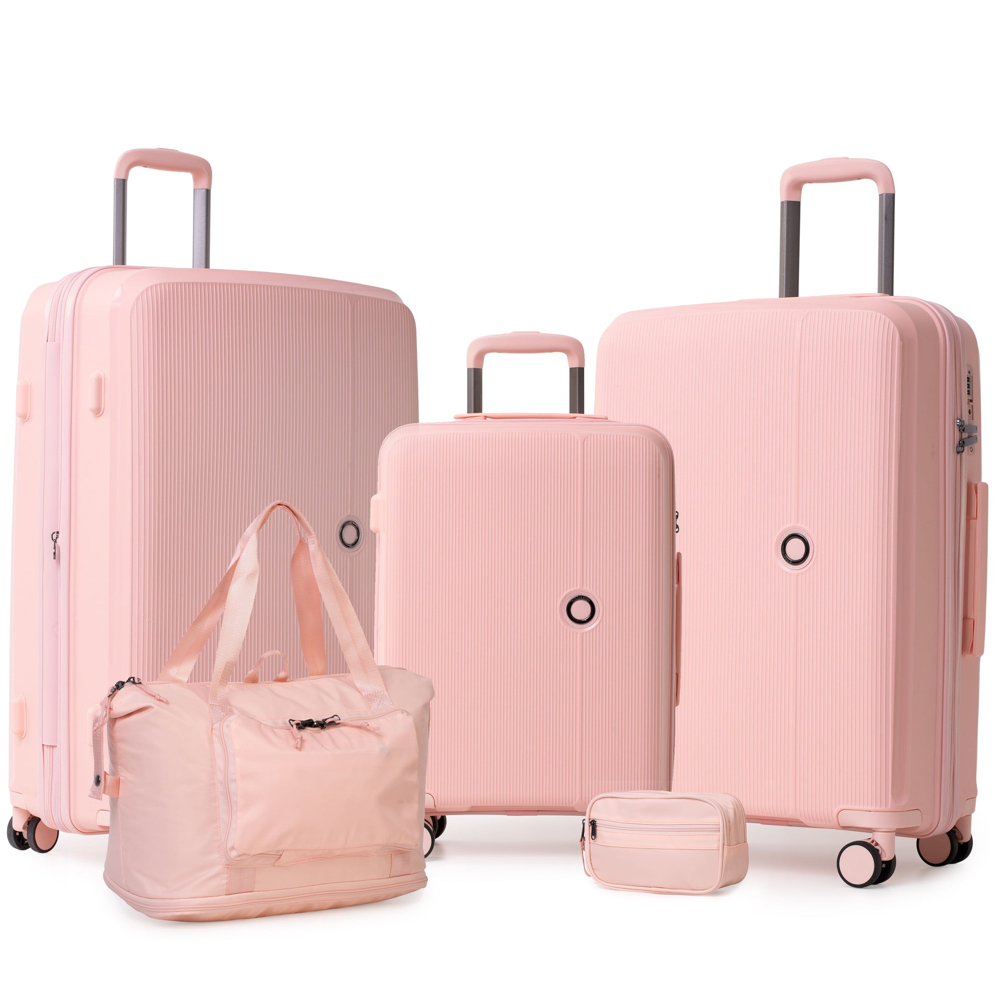 Jetstream Luggage Blush Jetstream Signature Series 5-Piece Luggage Set