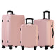 Jetstream Luggage Blush Jetstream Studio Collection 3-Piece Luggage Set