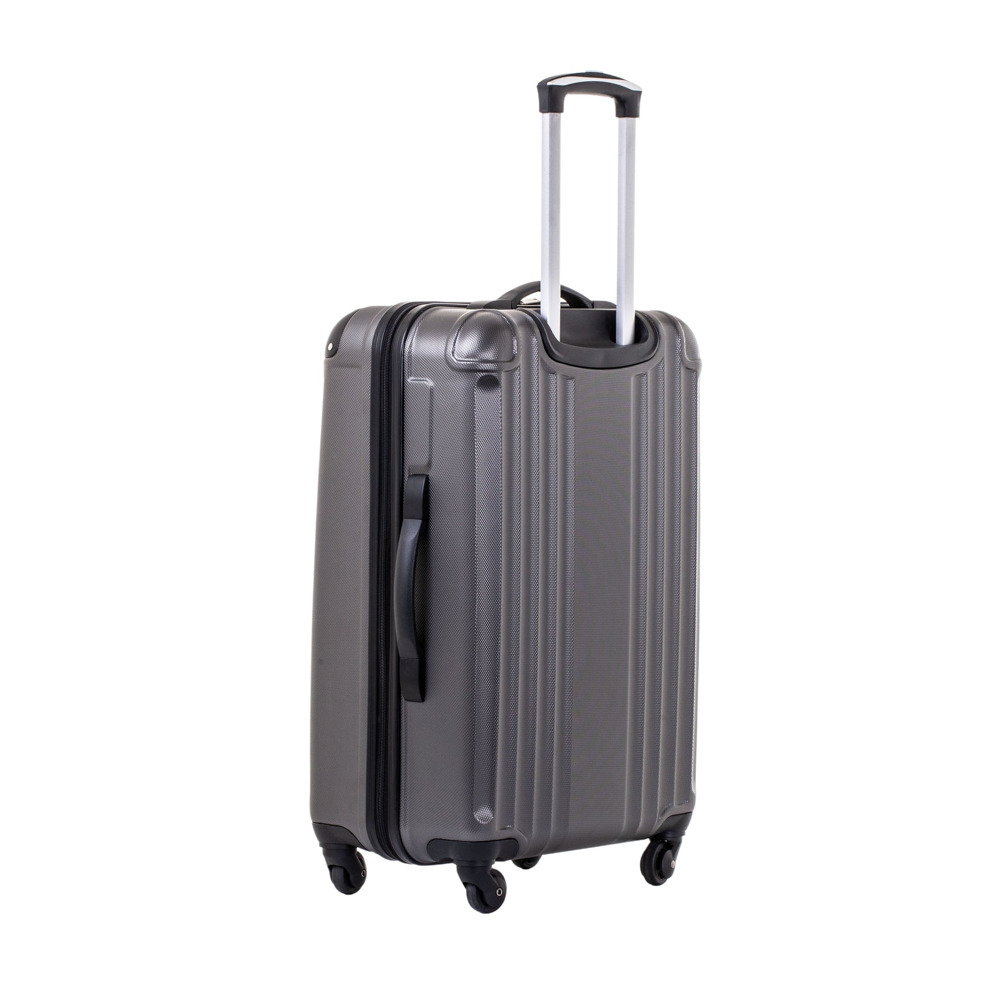 Jetstream Luggage Charcoal Jetstream 3-Piece Spinner Luggage Set