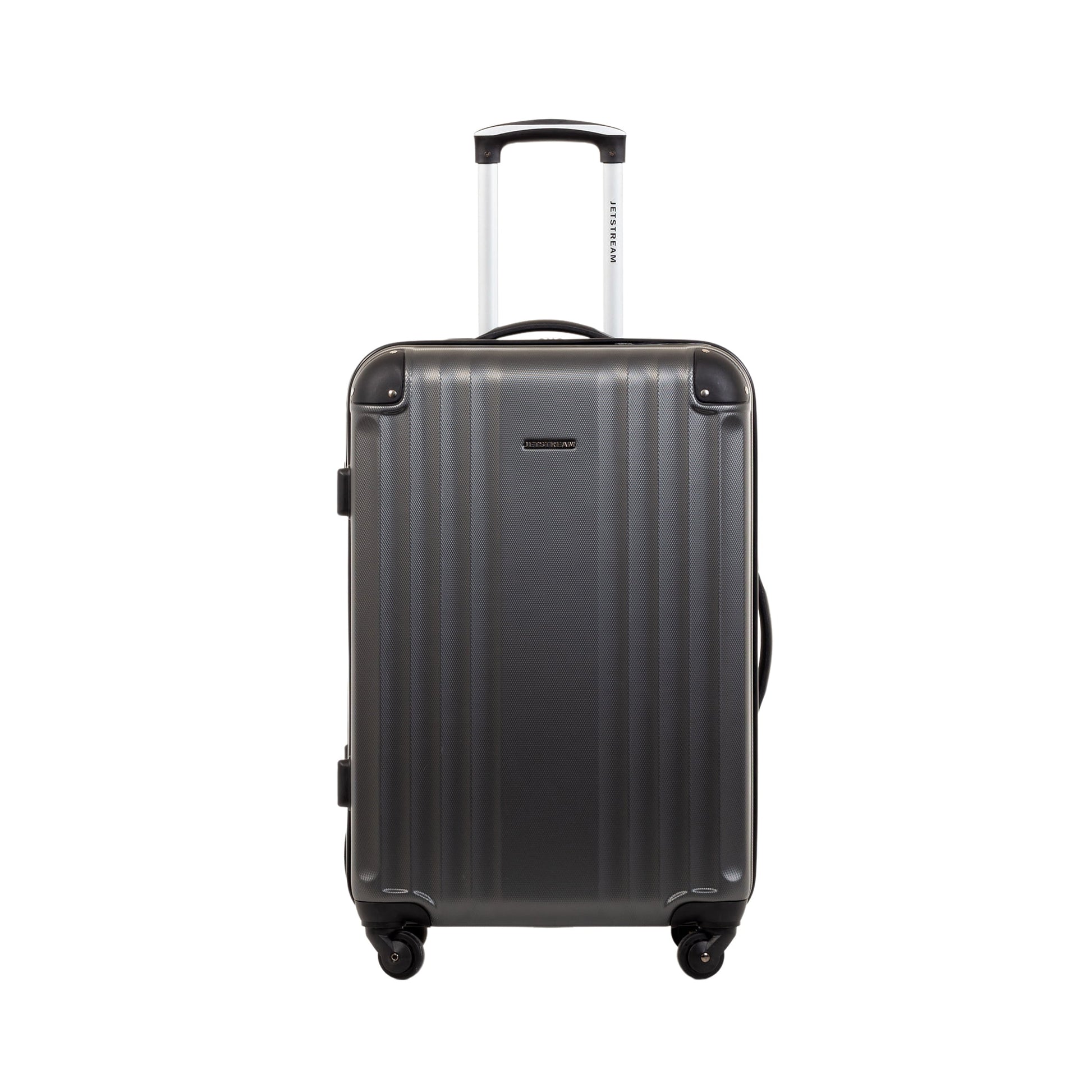 Jetstream Luggage Charcoal Jetstream 3-Piece Spinner Luggage Set
