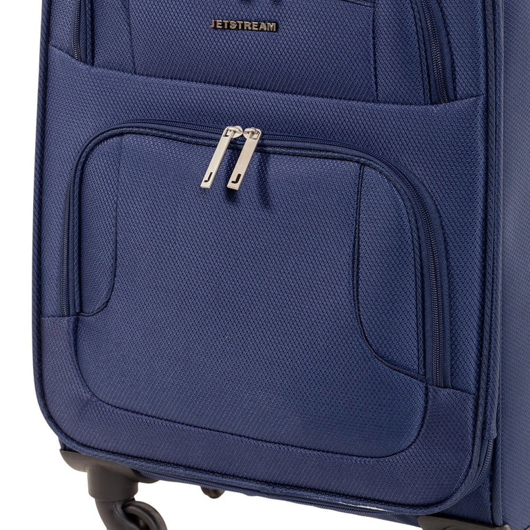 Jetstream Luggage Jetstream 20 Inch Lightweight Spinner Luggage Carry-On Luggage