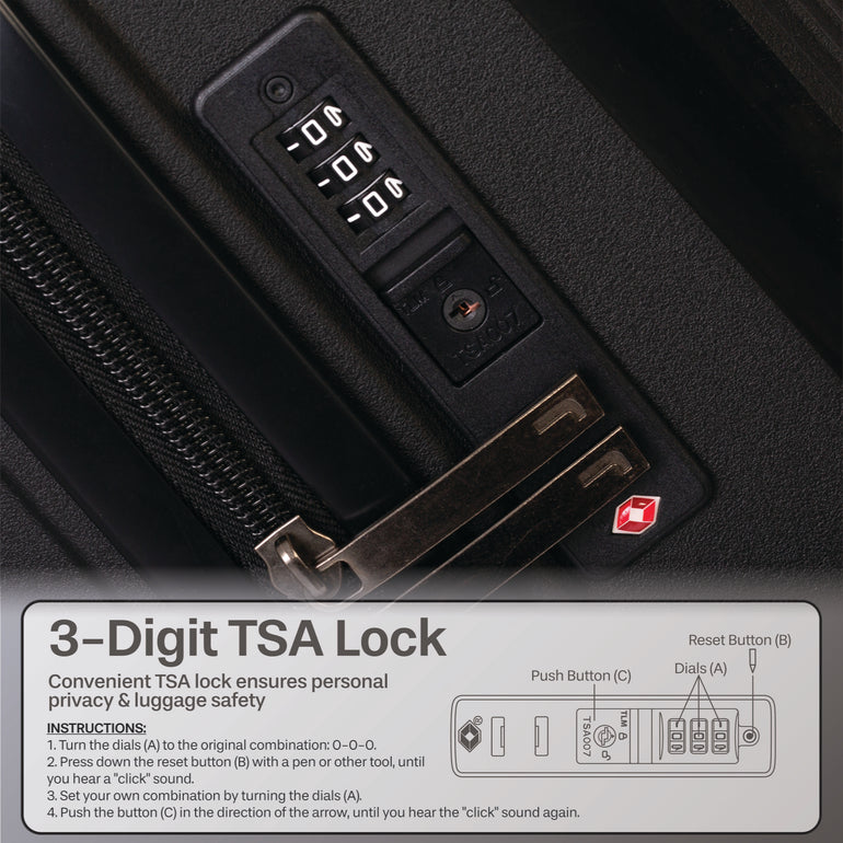 Jetstream Luggage Jetstream Signature Series 5-Piece Luggage Set