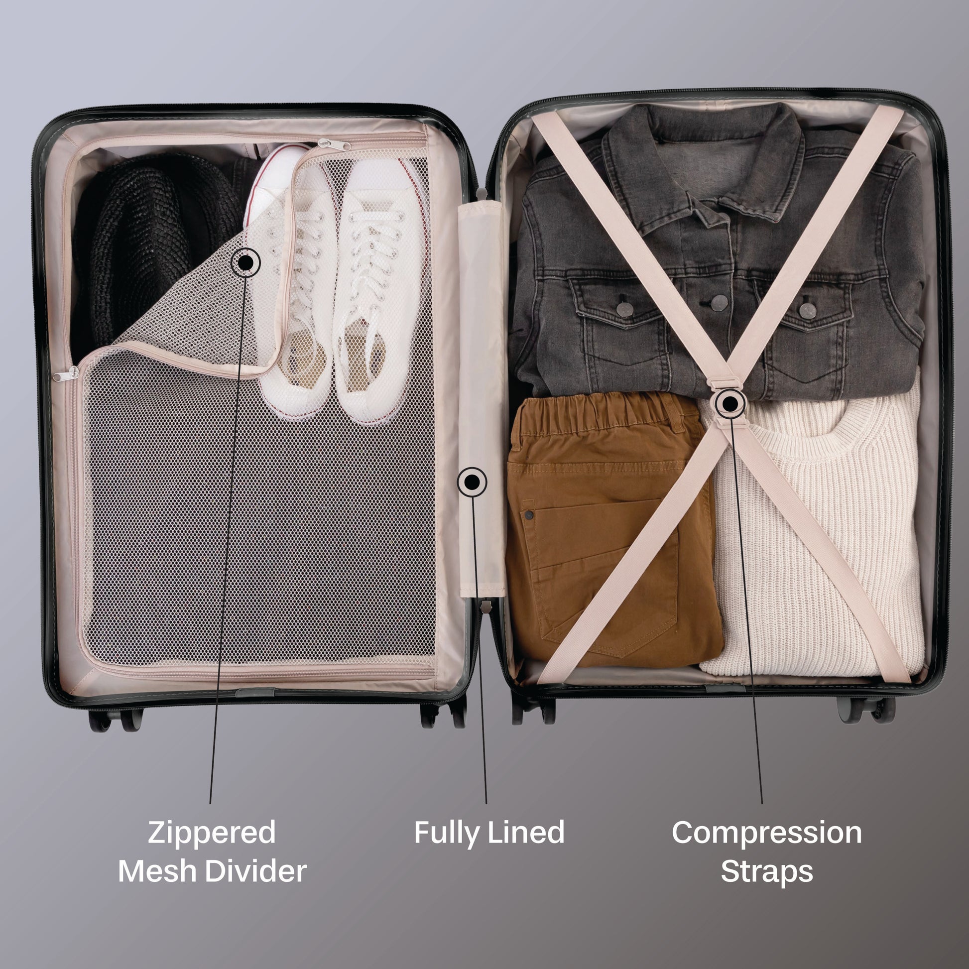 Jetstream Luggage Jetstream Signature Series 5-Piece Luggage Set