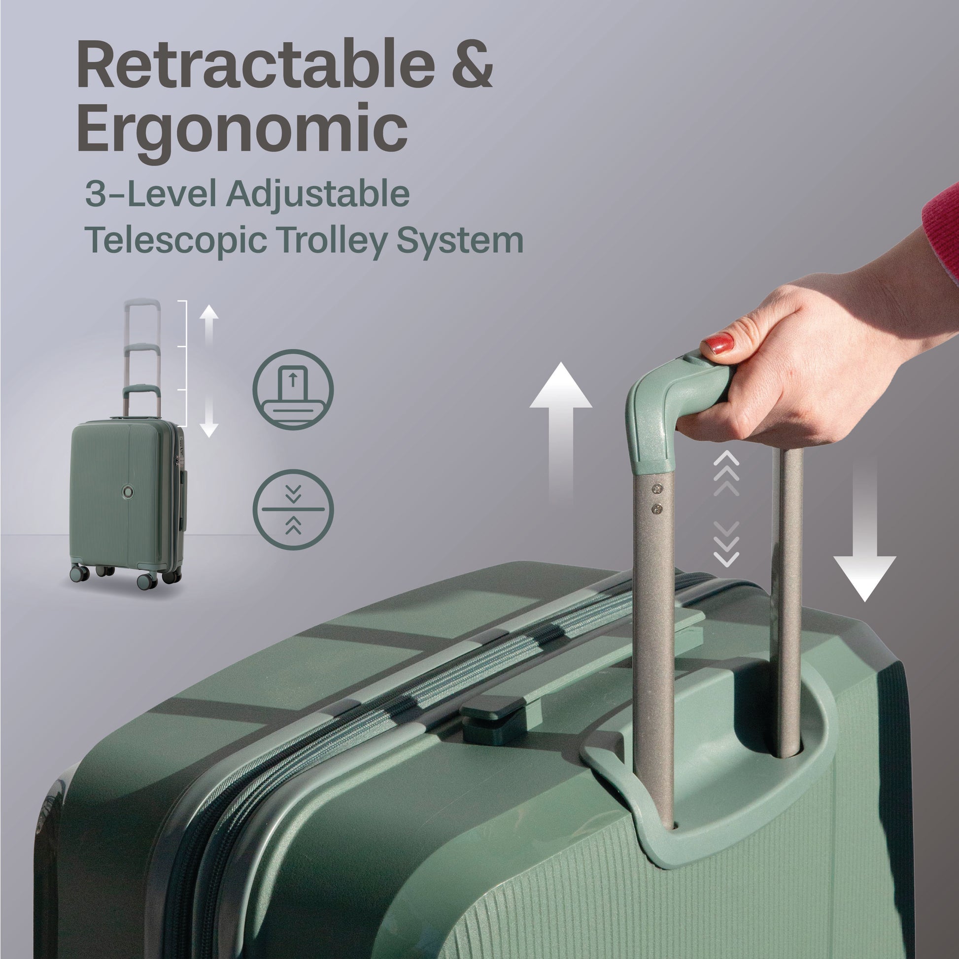 Jetstream Luggage Jetstream Signature Series 5-Piece Luggage Set