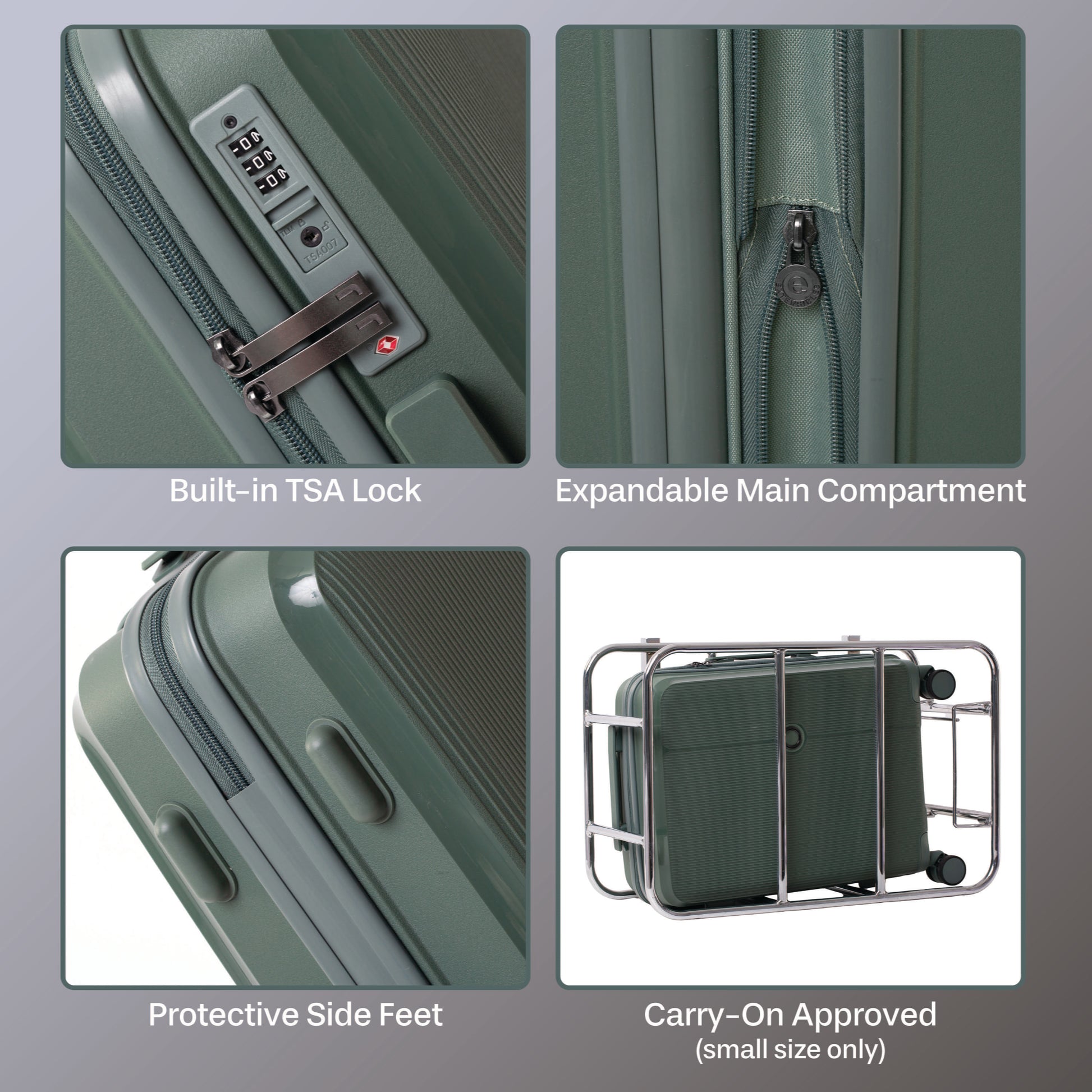 Jetstream Luggage Jetstream Signature Series 5-Piece Luggage Set