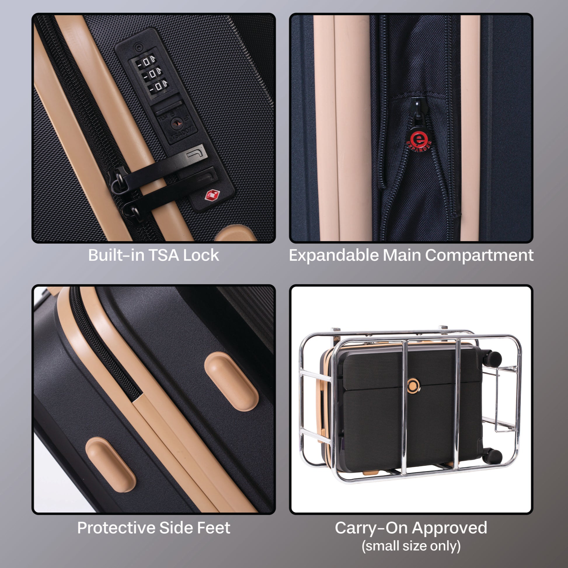 Jetstream Luggage Jetstream Signature Series 5-Piece Luggage Set