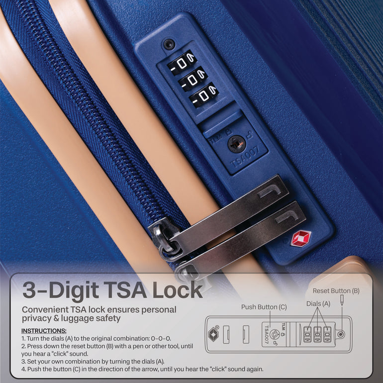 Jetstream Luggage Jetstream Signature Series 5-Piece Luggage Set