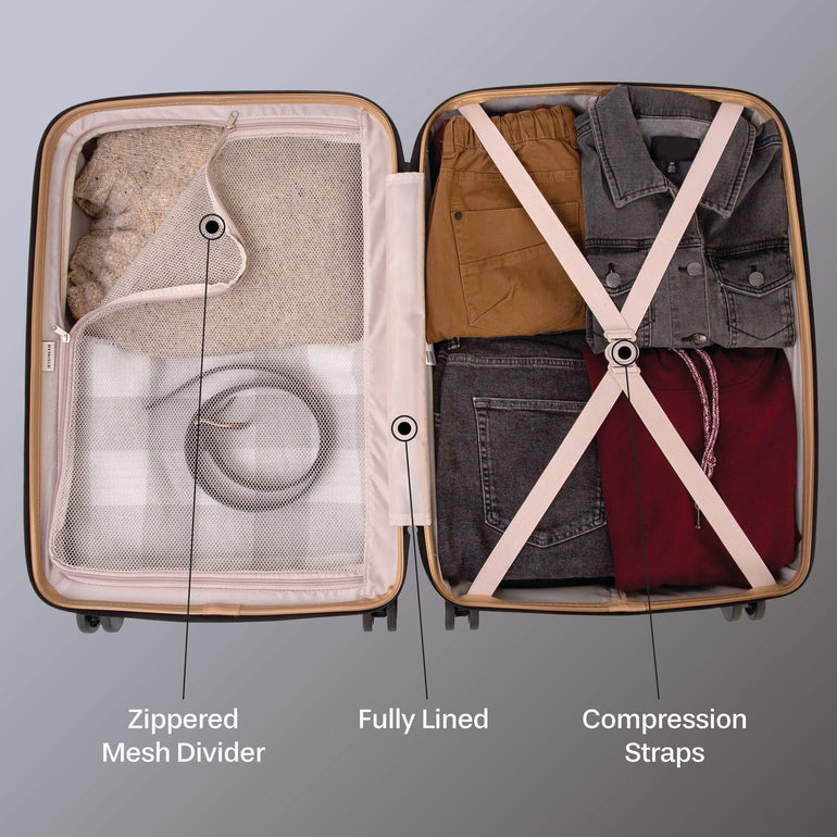 Jetstream Luggage Jetstream Studio Collection 3-Piece Luggage Set