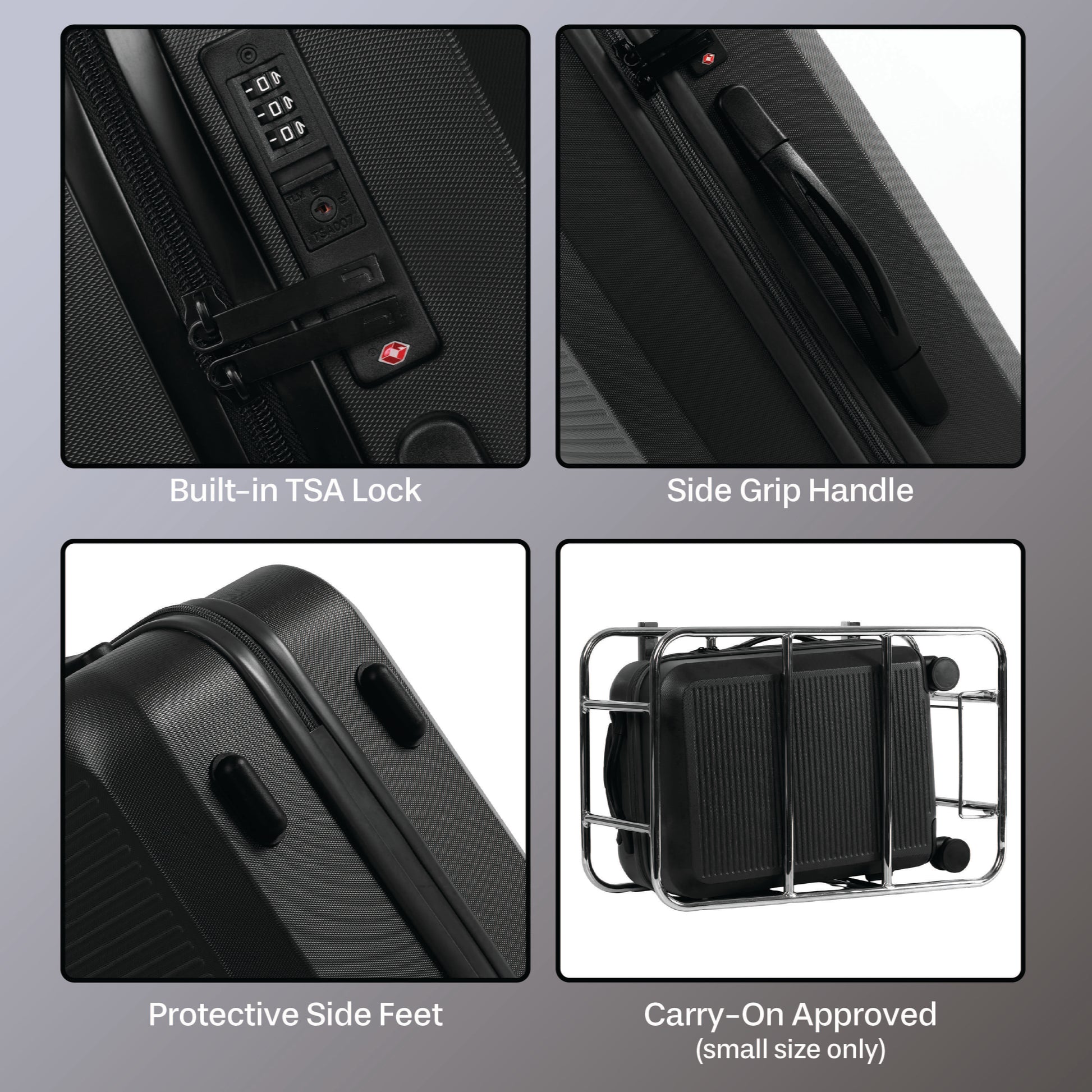 Jetstream Luggage Jetstream Studio Collection 3-Piece Luggage Set