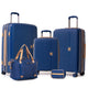 Jetstream Luggage Navy/Tan Jetstream Signature Series 5-Piece Luggage Set