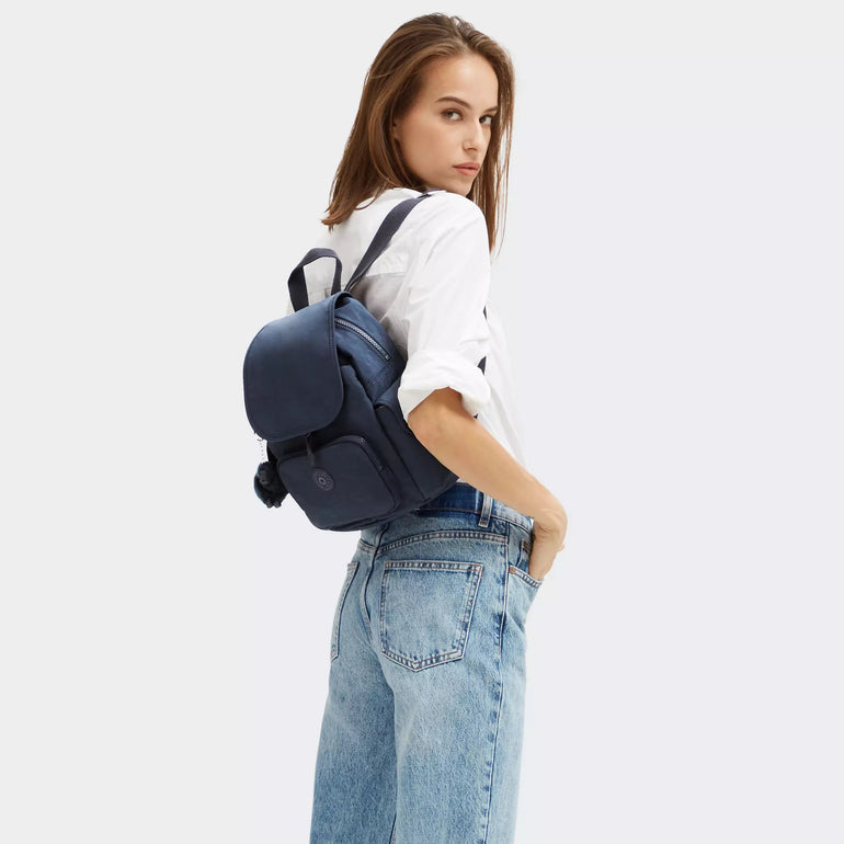 Kipling Backpacks Blue Bleu 2 Kipling City Pack Mini Backpack - Blue Bleu 2