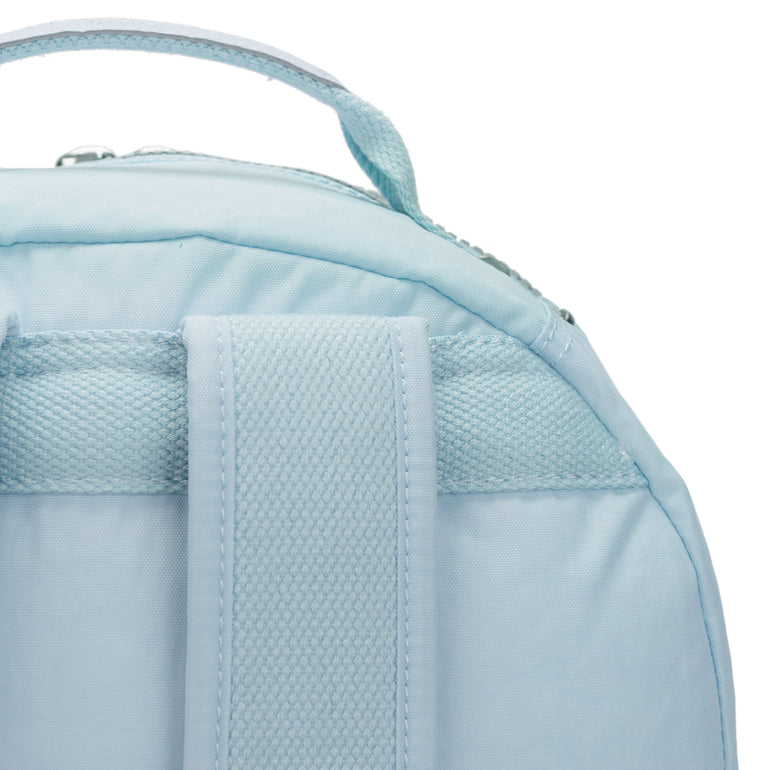 Kipling Backpacks Bridal Blue Kipling Seoul Large 15" Laptop Backpack - Bridal Blue