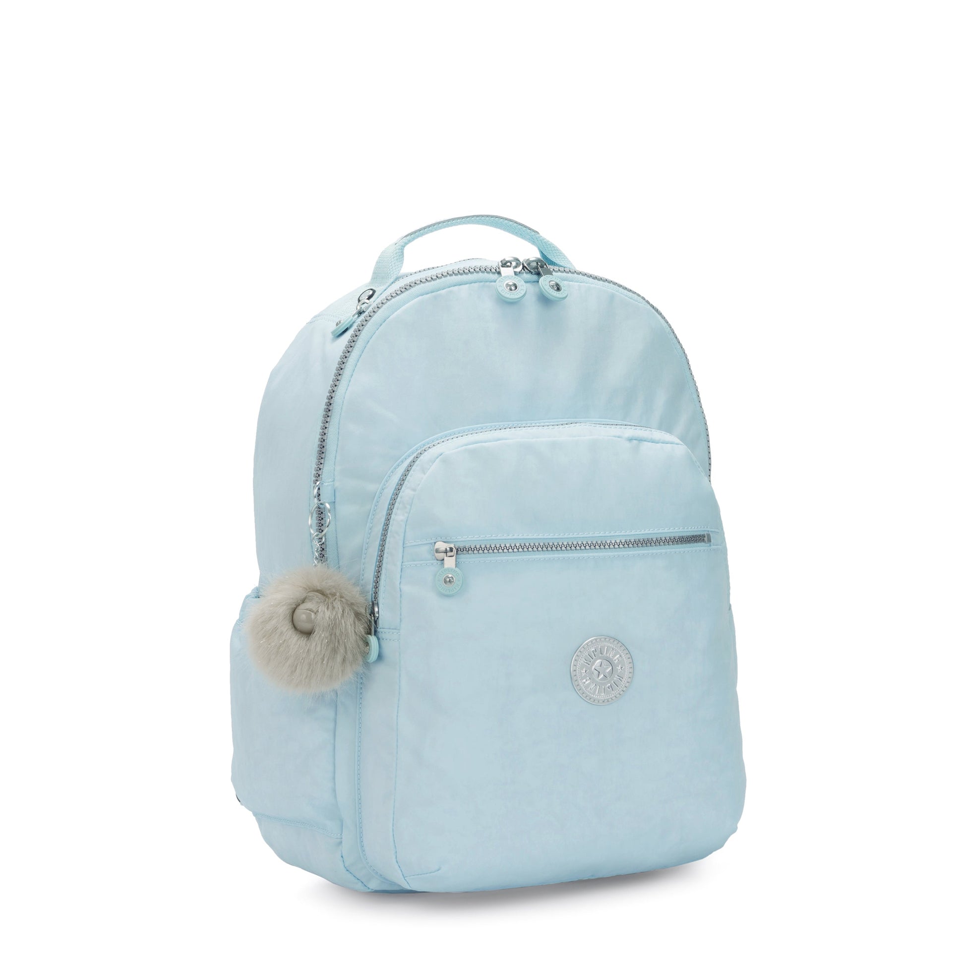 Kipling Backpacks Bridal Blue Kipling Seoul Large 15" Laptop Backpack - Bridal Blue