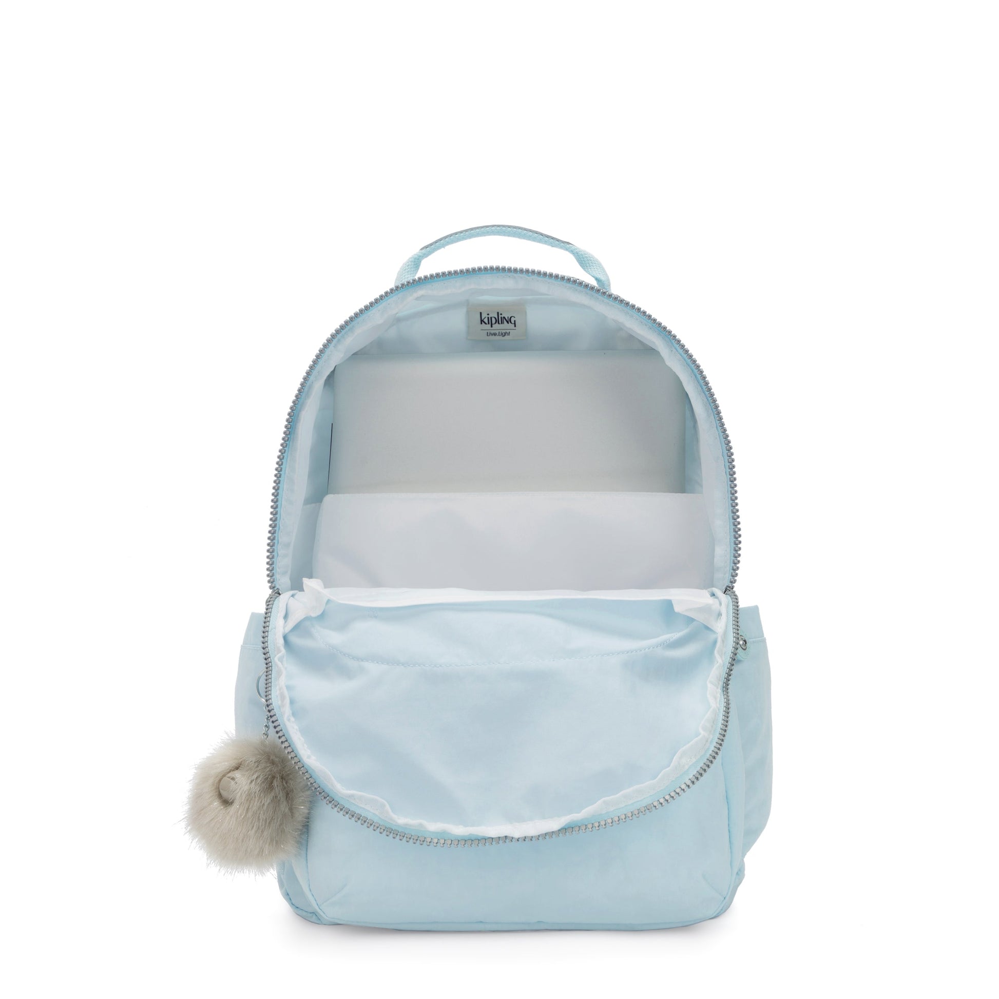Kipling Backpacks Bridal Blue Kipling Seoul Large 15" Laptop Backpack - Bridal Blue