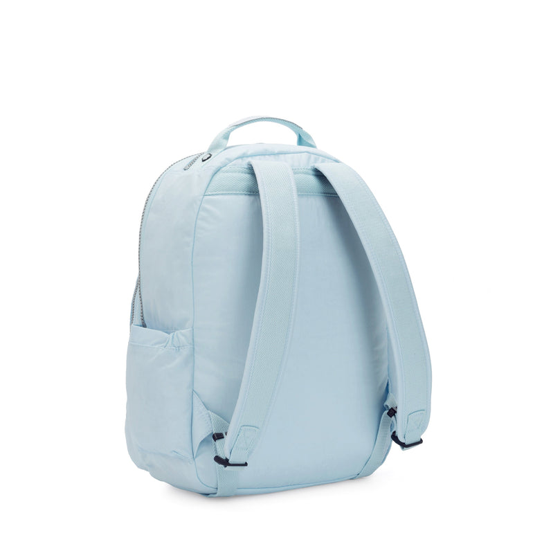 Kipling Backpacks Bridal Blue Kipling Seoul Large 15" Laptop Backpack - Bridal Blue
