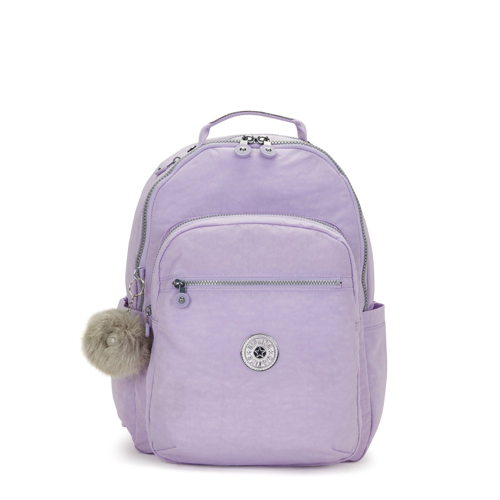 Kipling Backpacks Bridal Lavender Kipling Seoul Large 15" Laptop Backpack - Bridal Lavender