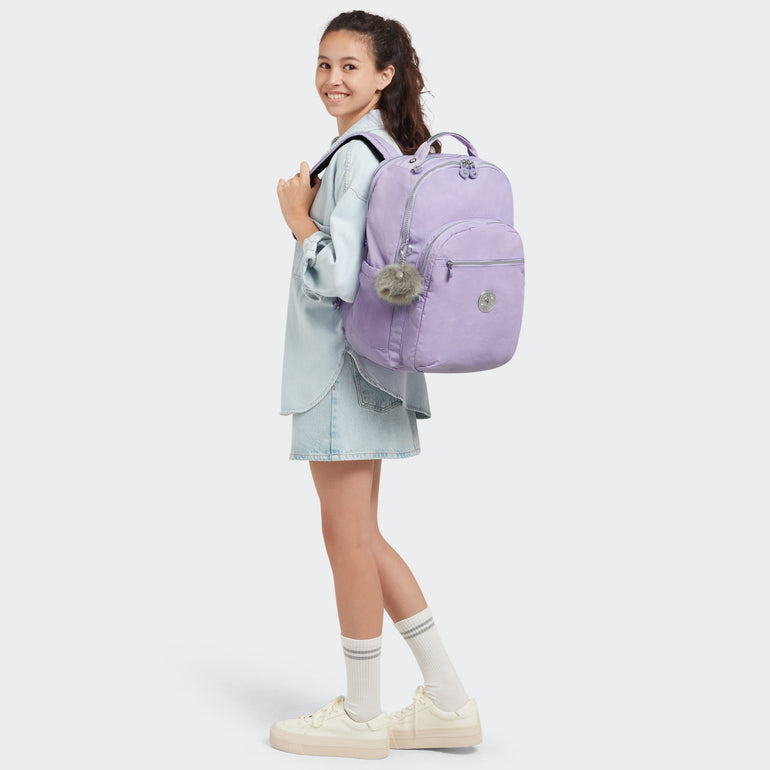Kipling Backpacks Bridal Rose Kipling Seoul Extra Large 17" Laptop Backpack - Bridal Rose