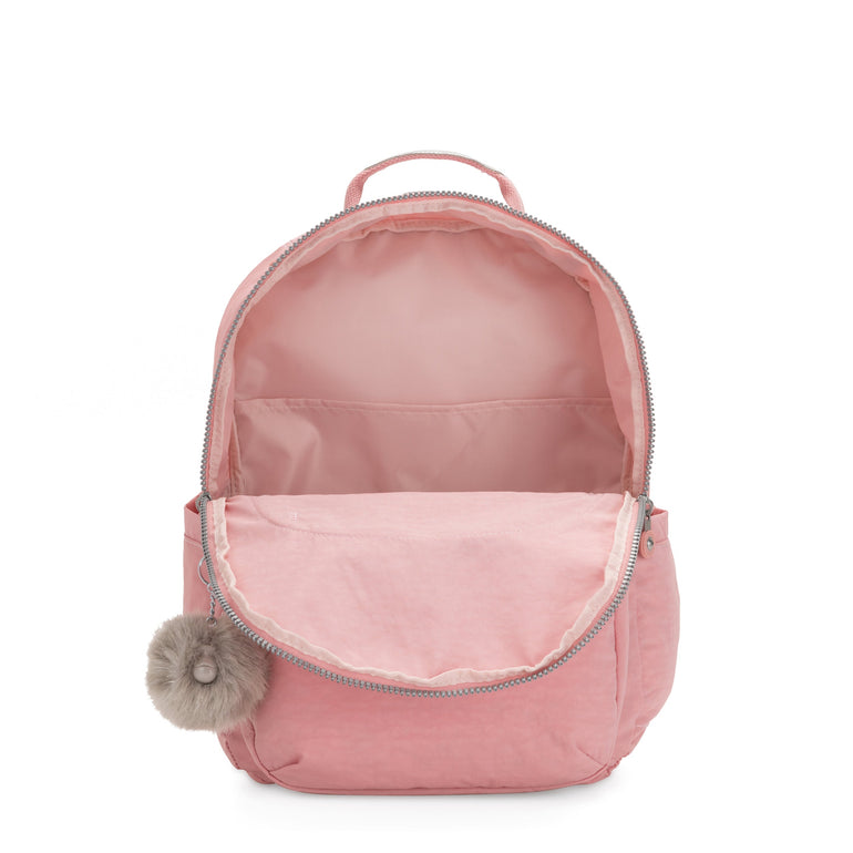 Kipling Backpacks Bridal Rose Kipling Seoul Extra Large 17" Laptop Backpack - Bridal Rose