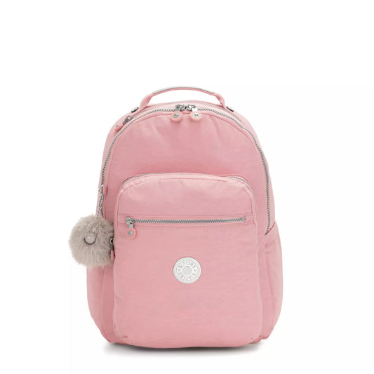 Kipling Backpacks Bridal Rose Kipling Seoul Large 15" Laptop Backpack - Bridal Rose