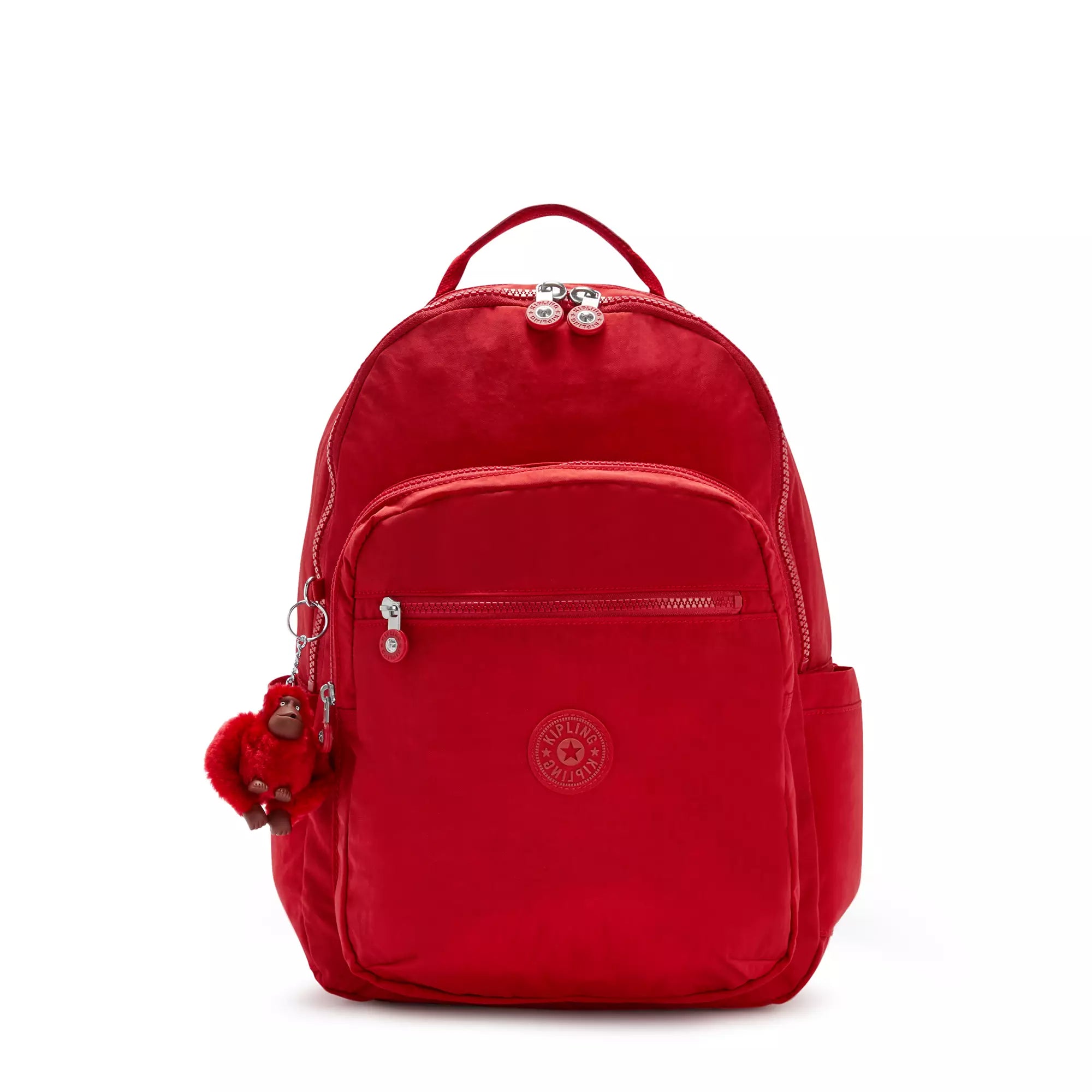 Kipling Backpacks Cherry Tonal Kipling Seoul Large 15" Laptop Backpack - Cherry Tonal