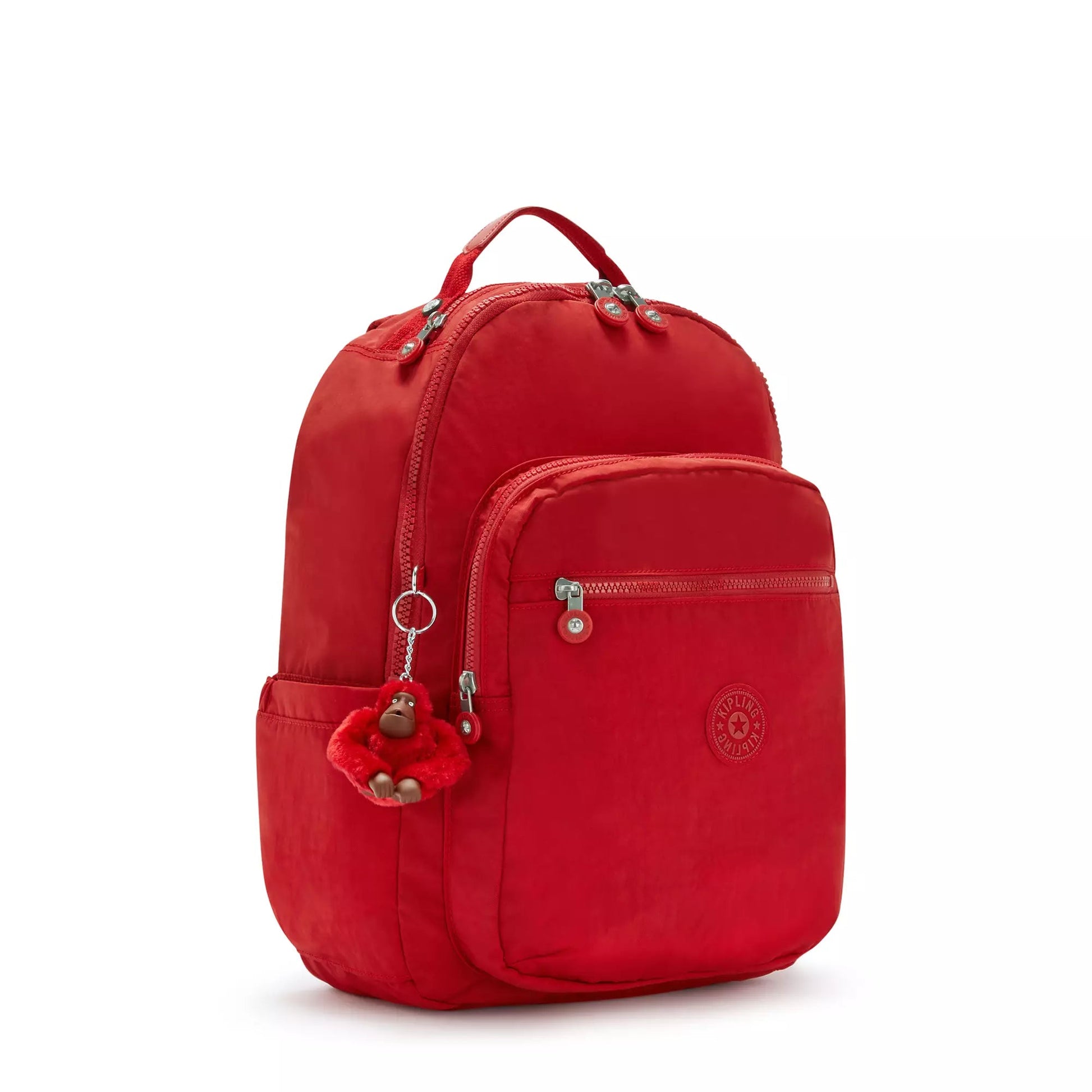 Kipling Backpacks Cherry Tonal Kipling Seoul Large 15" Laptop Backpack - Cherry Tonal