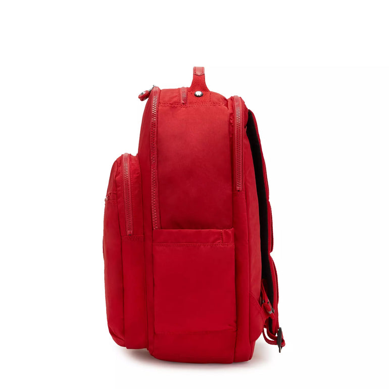 Kipling Backpacks Cherry Tonal Kipling Seoul Large 15" Laptop Backpack - Cherry Tonal