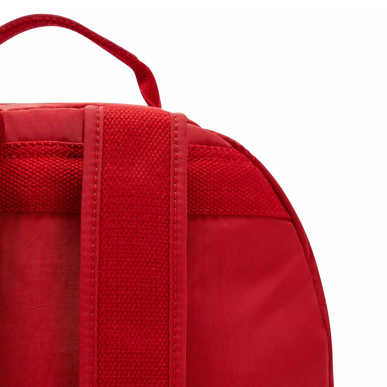 Kipling Backpacks Cherry Tonal Kipling Seoul Large 15" Laptop Backpack - Cherry Tonal