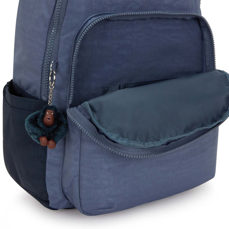 Kipling Backpacks Game Grey Kipling Seoul Large 15" Laptop Backpack - Game Grey
