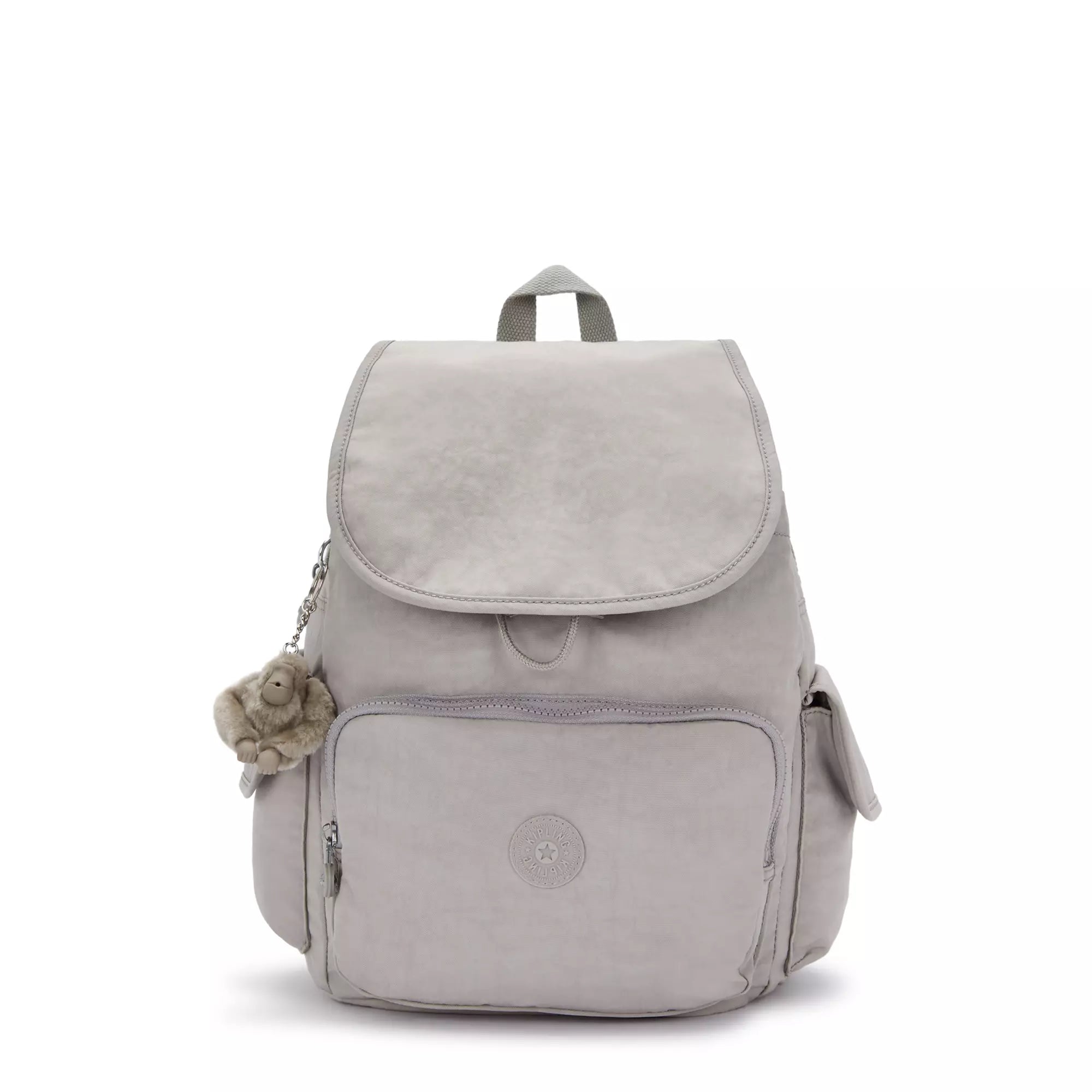 Kipling Backpacks Grey Gris Kipling City Pack Medium Backpack - Grey Gris