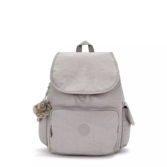 Kipling Backpacks Grey Gris Kipling City Pack Medium Backpack - Grey Gris