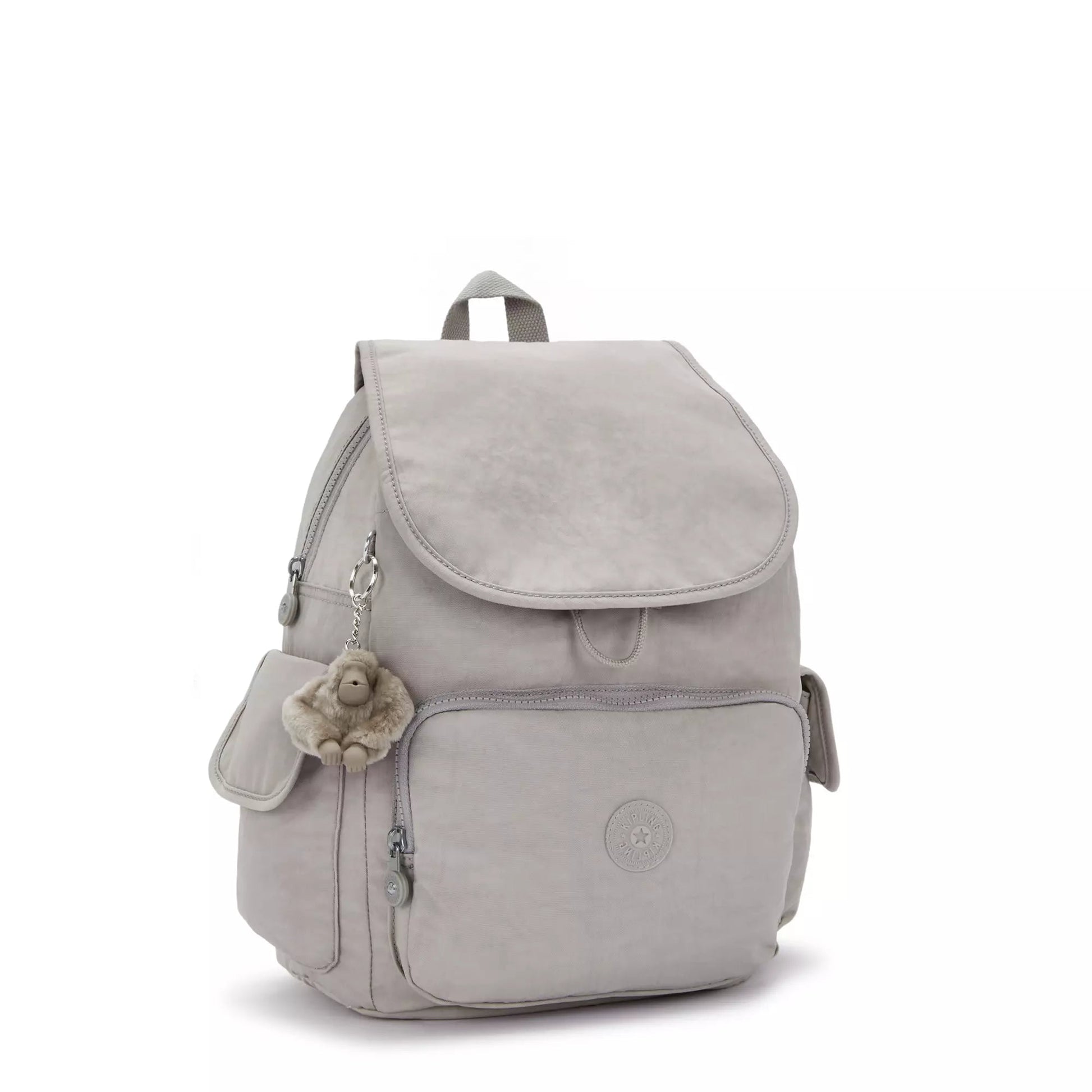 Kipling Backpacks Grey Gris Kipling City Pack Medium Backpack - Grey Gris