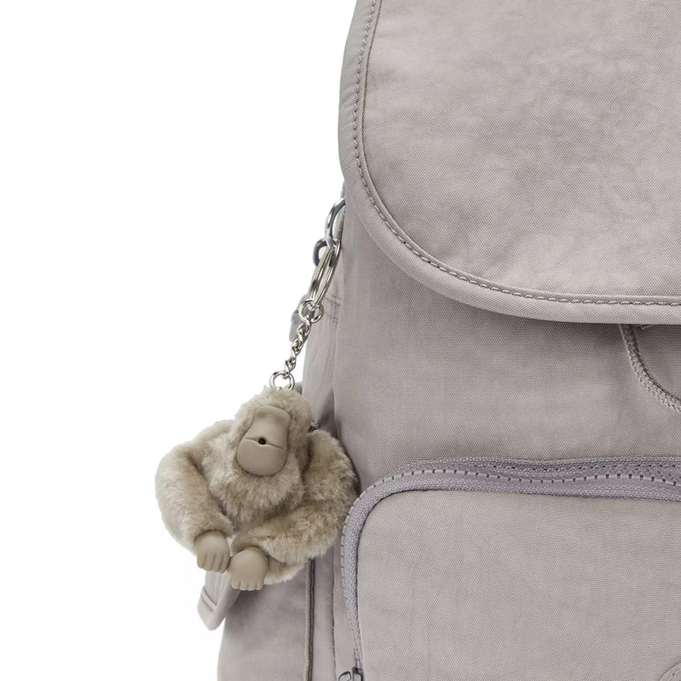 Kipling Backpacks Grey Gris Kipling City Pack Medium Backpack - Grey Gris