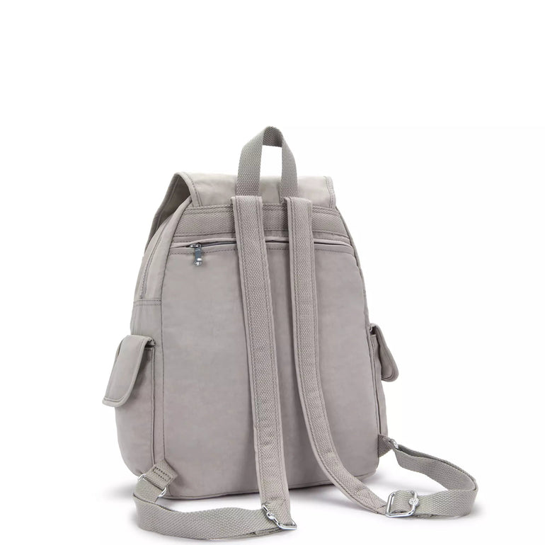 Kipling Backpacks Grey Gris Kipling City Pack Medium Backpack - Grey Gris