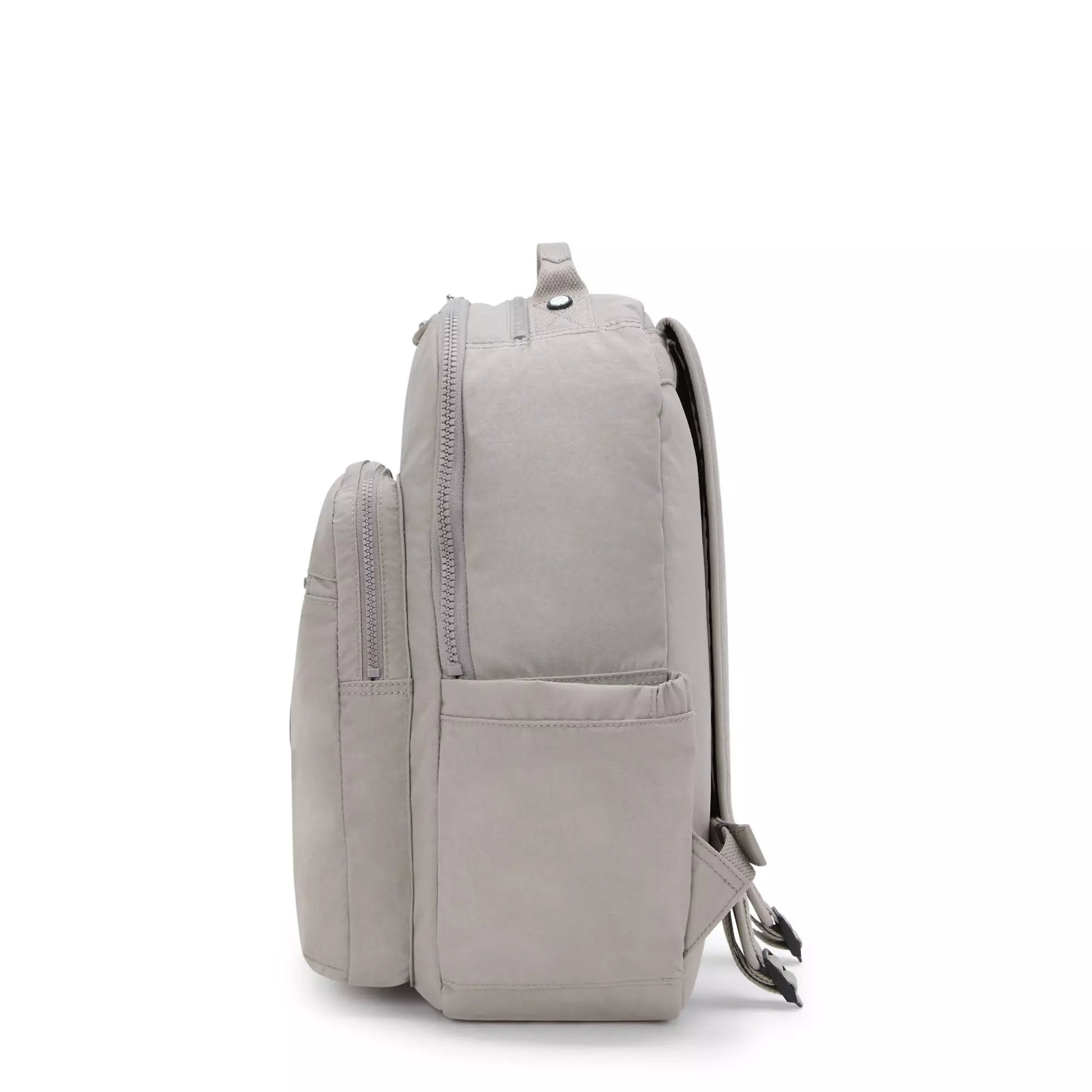 Kipling Backpacks Grey Gris Kipling Seoul Large 15" Laptop Backpack - Grey Gris