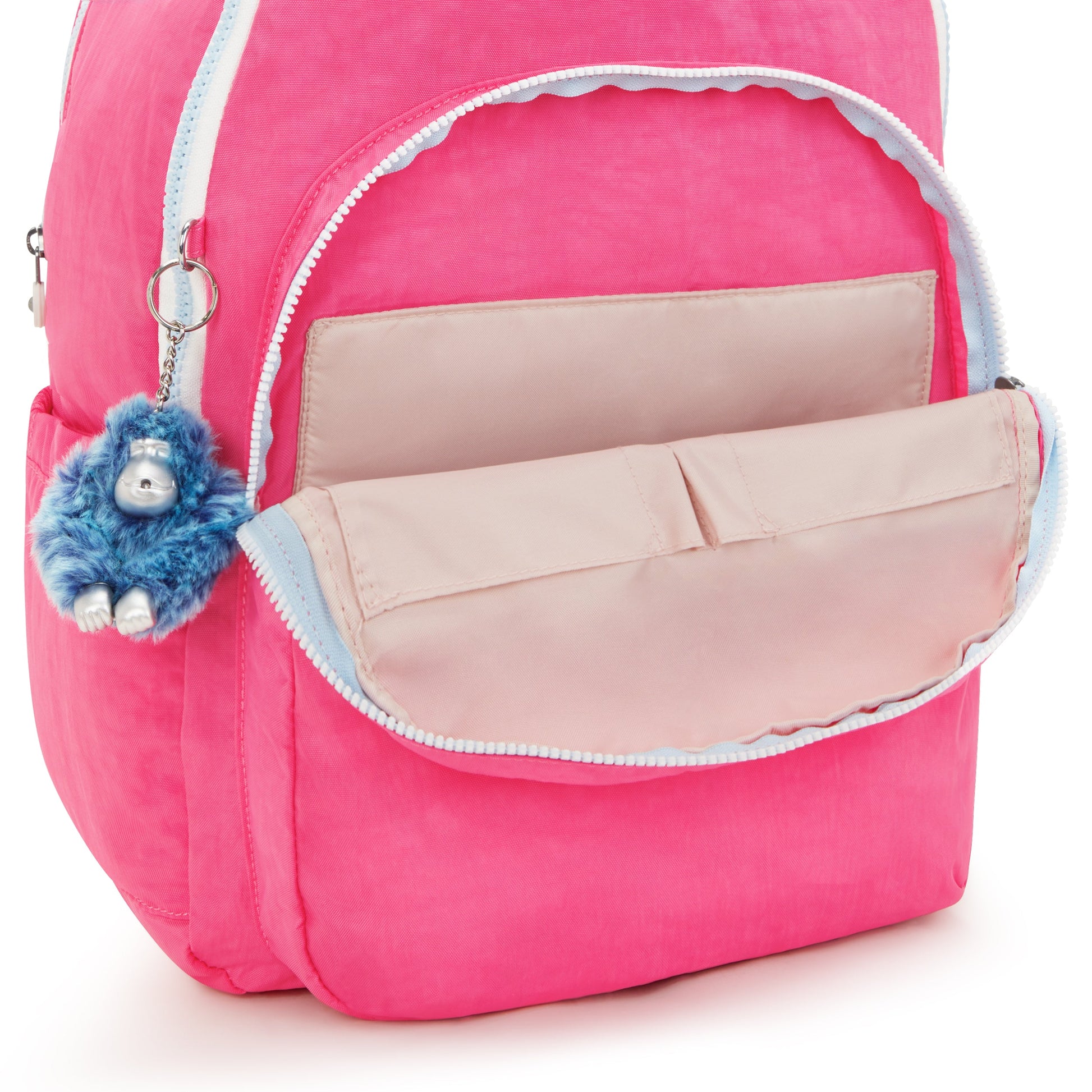Kipling Backpacks Happy Pink Mix Kipling Seoul Large 15" Laptop Backpack - Happy Pink Mix