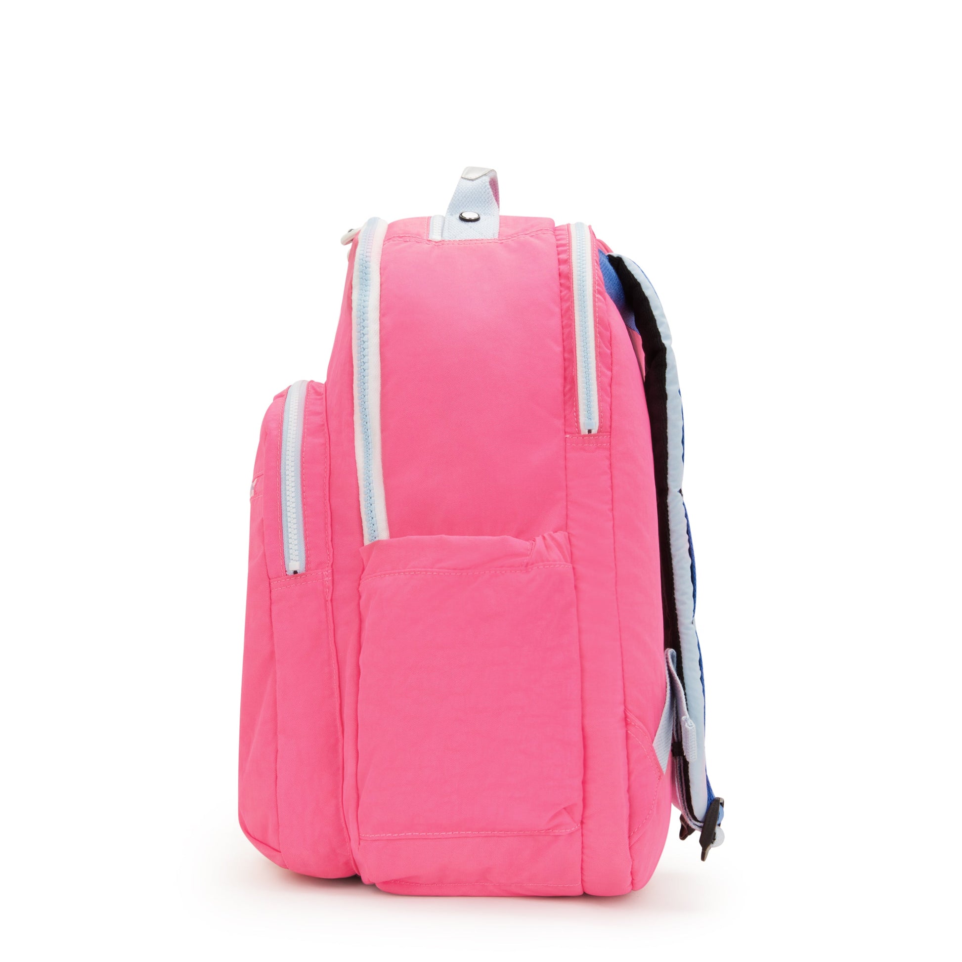 Kipling Backpacks Happy Pink Mix Kipling Seoul Large 15" Laptop Backpack - Happy Pink Mix